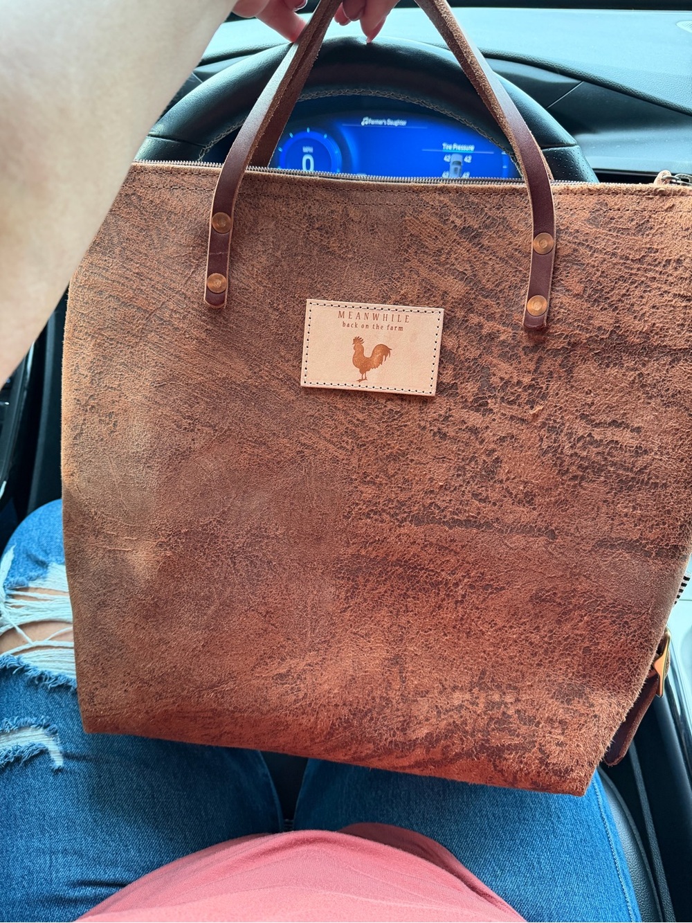 Meanwhile back on the farm backpack purse